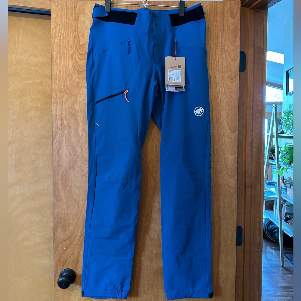 Mammut Men’s Courmayeur SO Pants Hybrid softshell pants for mountain sports